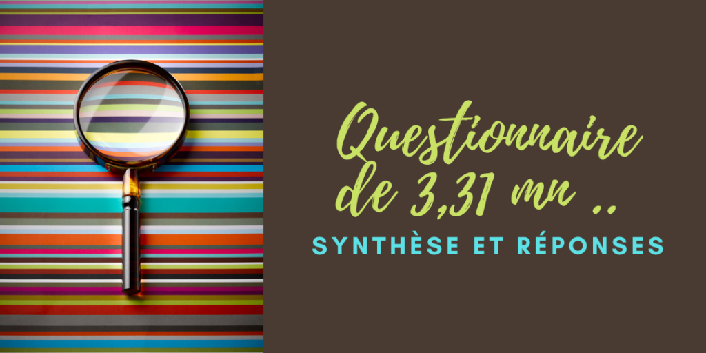 synthèse questionnaire