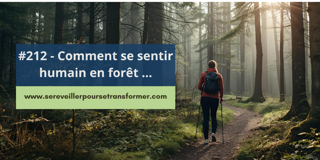 #212 – Comment se sentir humain en forêt …