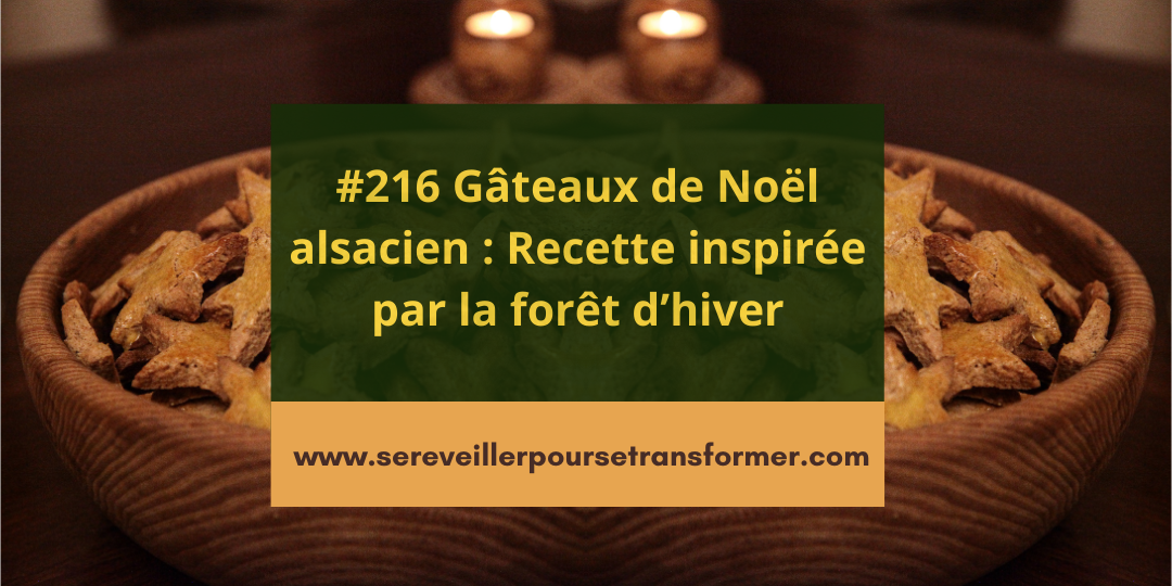 #216 Gâteaux de Noël alsacien : Recette inspirée par la forêt d’hiver