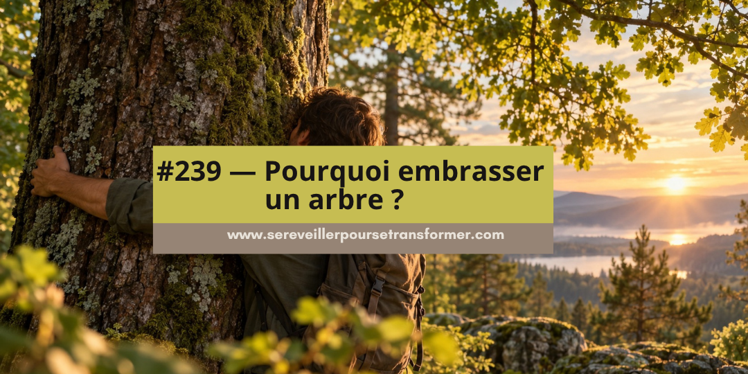 #239 — Pourquoi embrasser un arbre ?