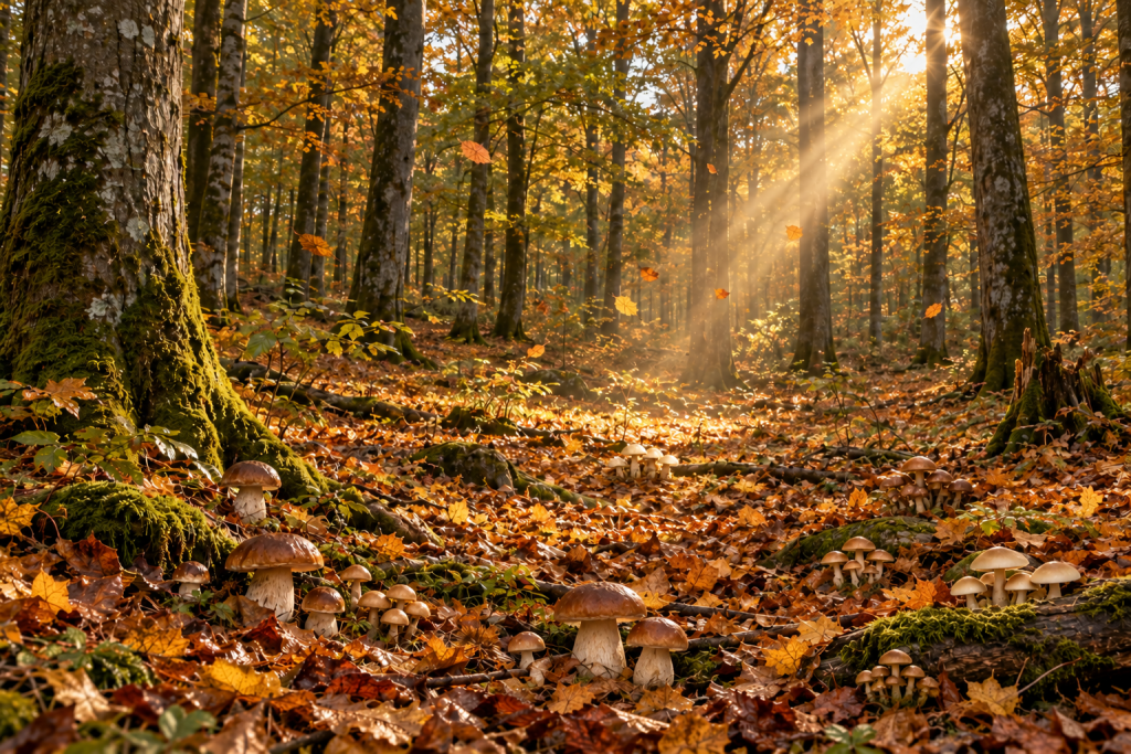 forêt en septembre
